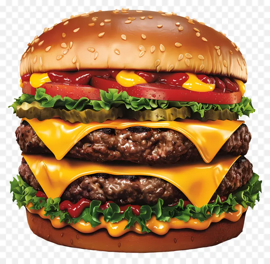 Burger De Boeuf，Hamburger PNG