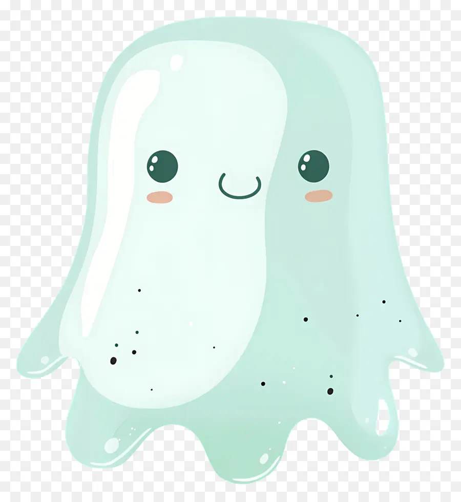 Fantôme De Dessin Animé，Fantôme Souriant PNG