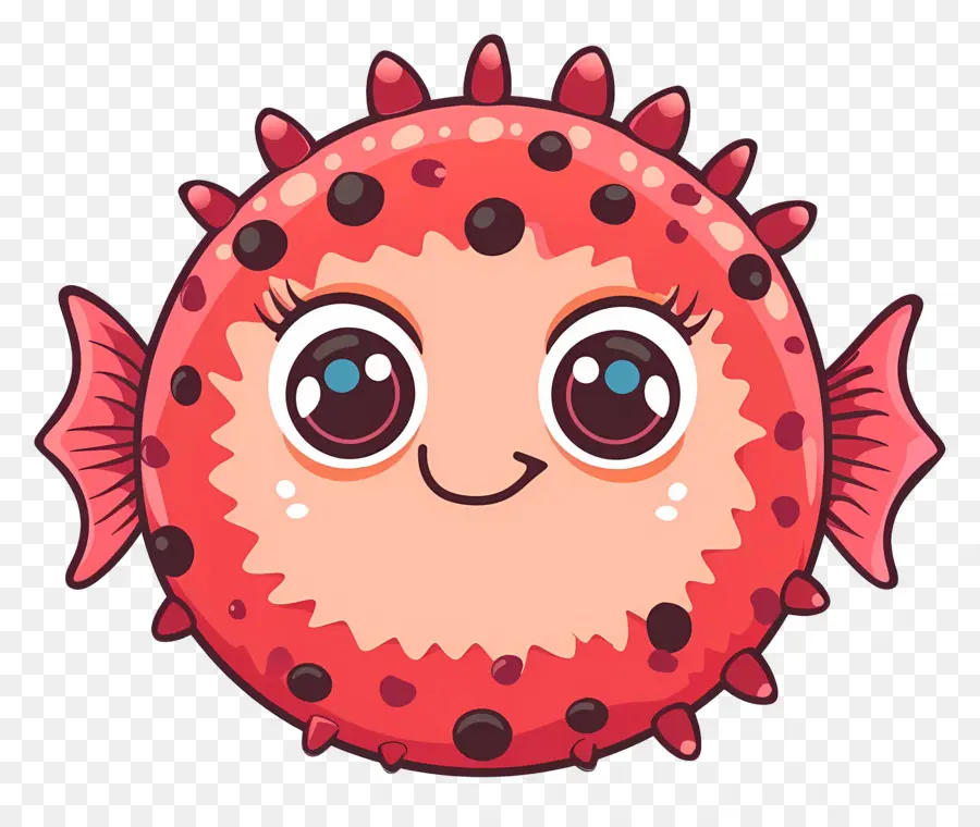 Poisson Globe Mignon，Poisson Globe Rouge PNG