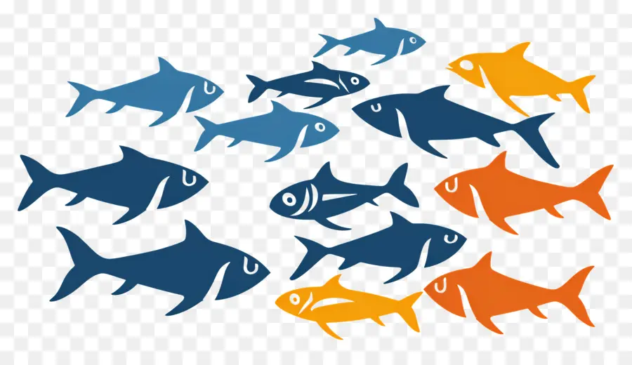 Groupe De Poissons，Aquatique PNG