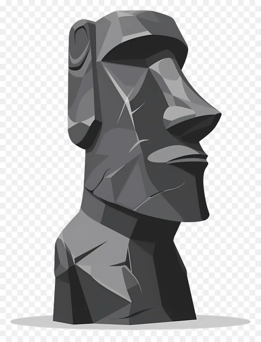 Moaï，Statue Moaï PNG