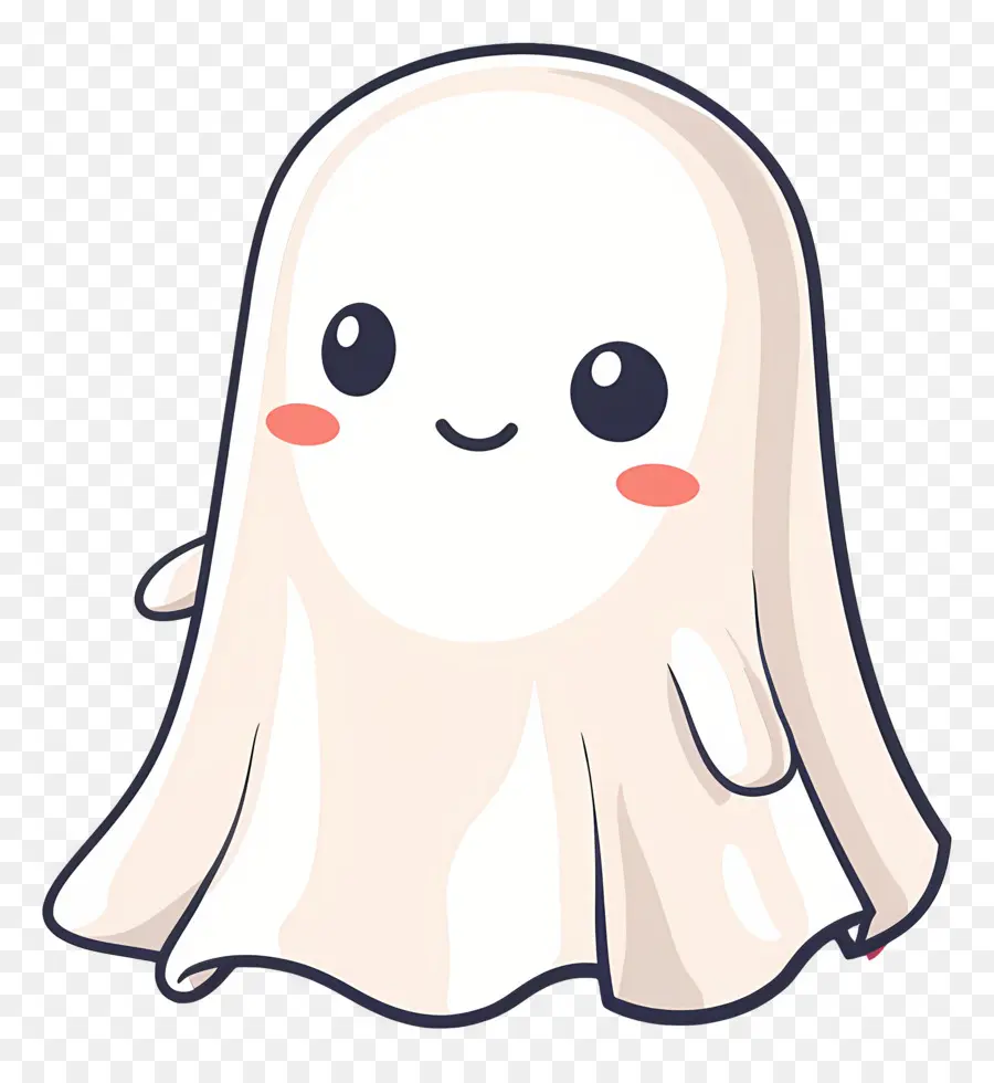 Fantôme Kawaii，Fantôme Mignon PNG