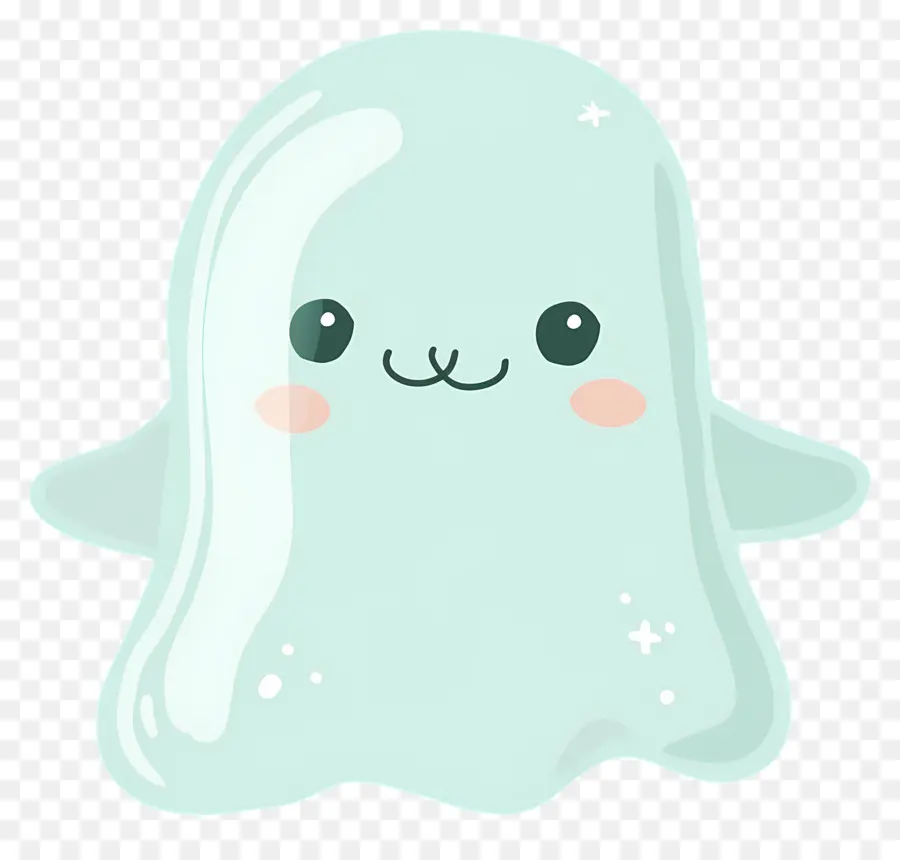 Fantôme De Dessin Animé，Méduse Mignonne PNG