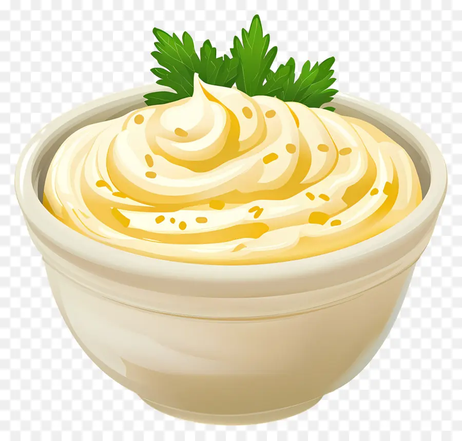 Bol De Mayonnaise，Sauce PNG