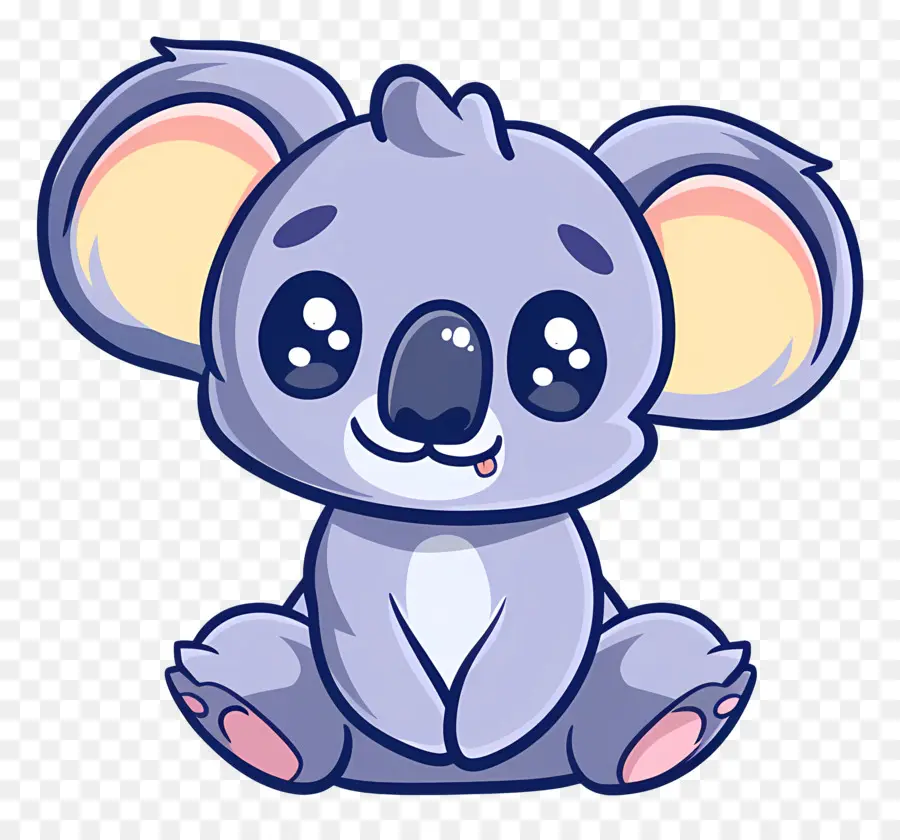 Koala Mignon，Koala Bleu PNG