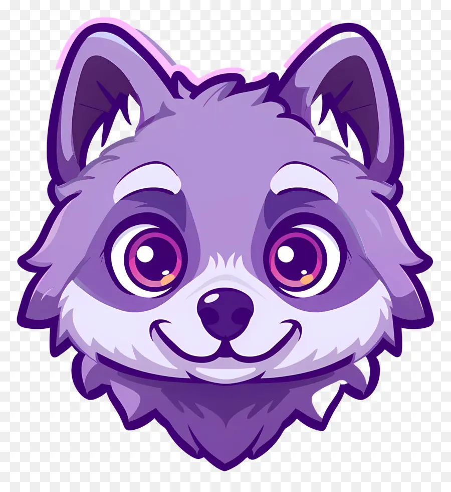 Tête De Loup，Chien De Dessin Animé PNG