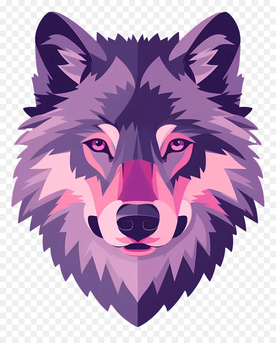 Tête De Loup，Loup De Dessin Animé PNG