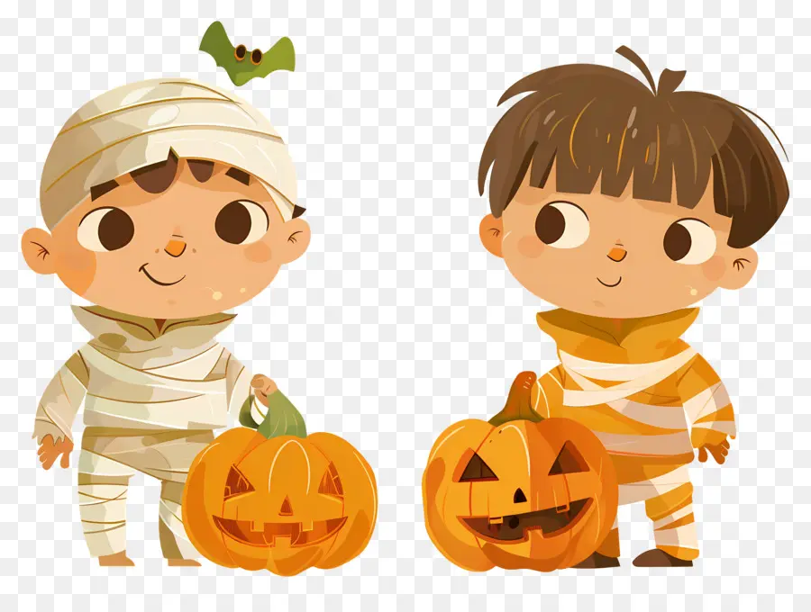 Enfants D'halloween，Enfants Déguisés PNG