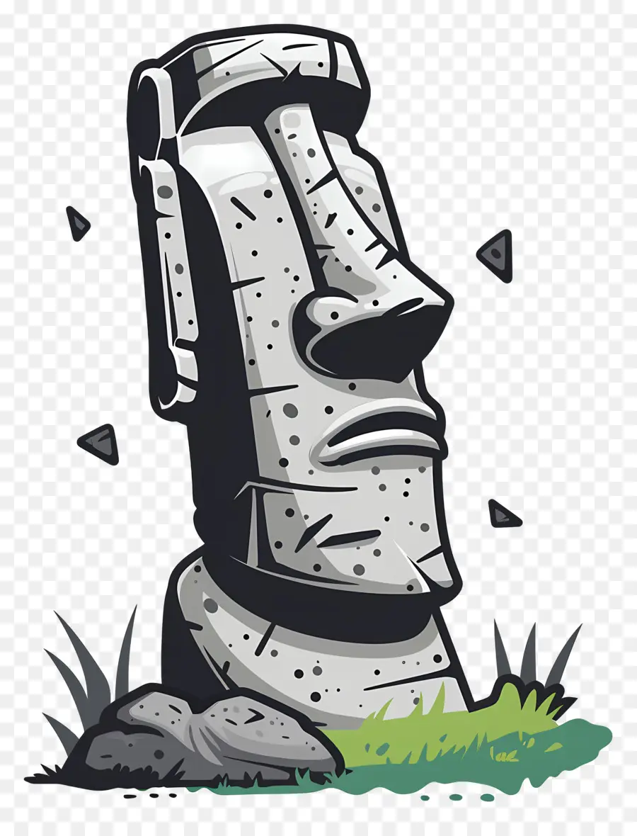 Moaï，Statue Moaï PNG