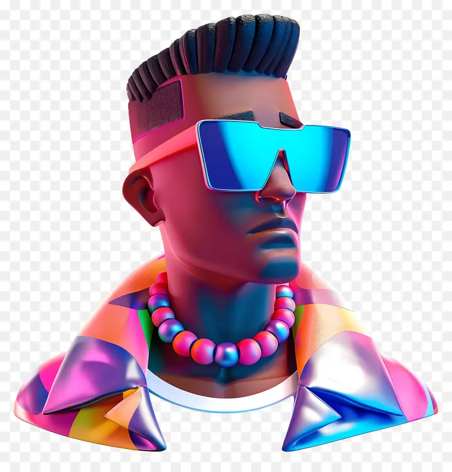 Homme Cool，Avatar élégant PNG