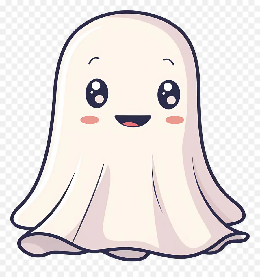 Fantôme Kawaii，Fantôme Mignon PNG