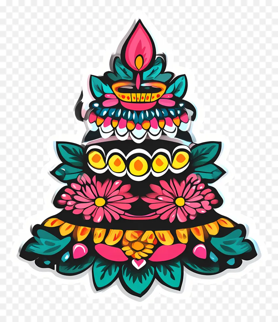 Bathukamma，Conception Florale PNG