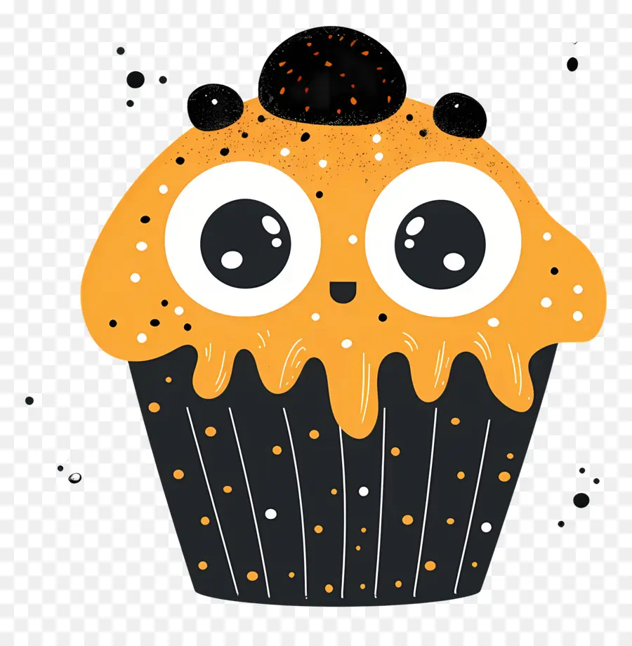 Petit Gâteau D'halloween，Petit Gâteau Mignon PNG