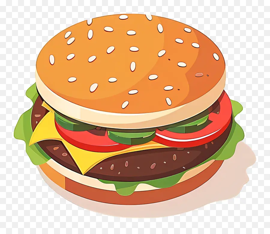 Burger De Boeuf，Hamburger PNG