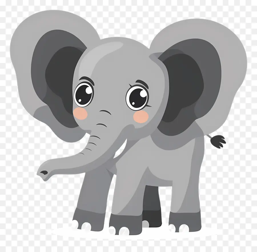 Éléphant Mignon，Dessin Animé PNG