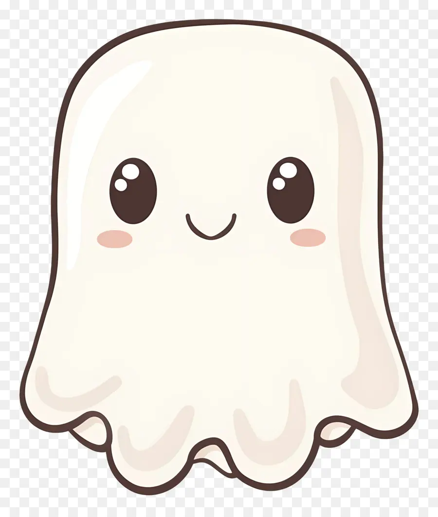 Fantôme Kawaii，Fantôme Mignon PNG