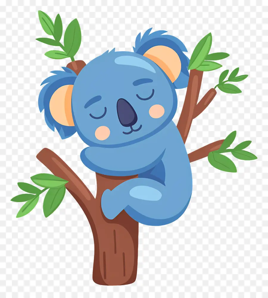 Koala Mignon，Koala Bleu PNG