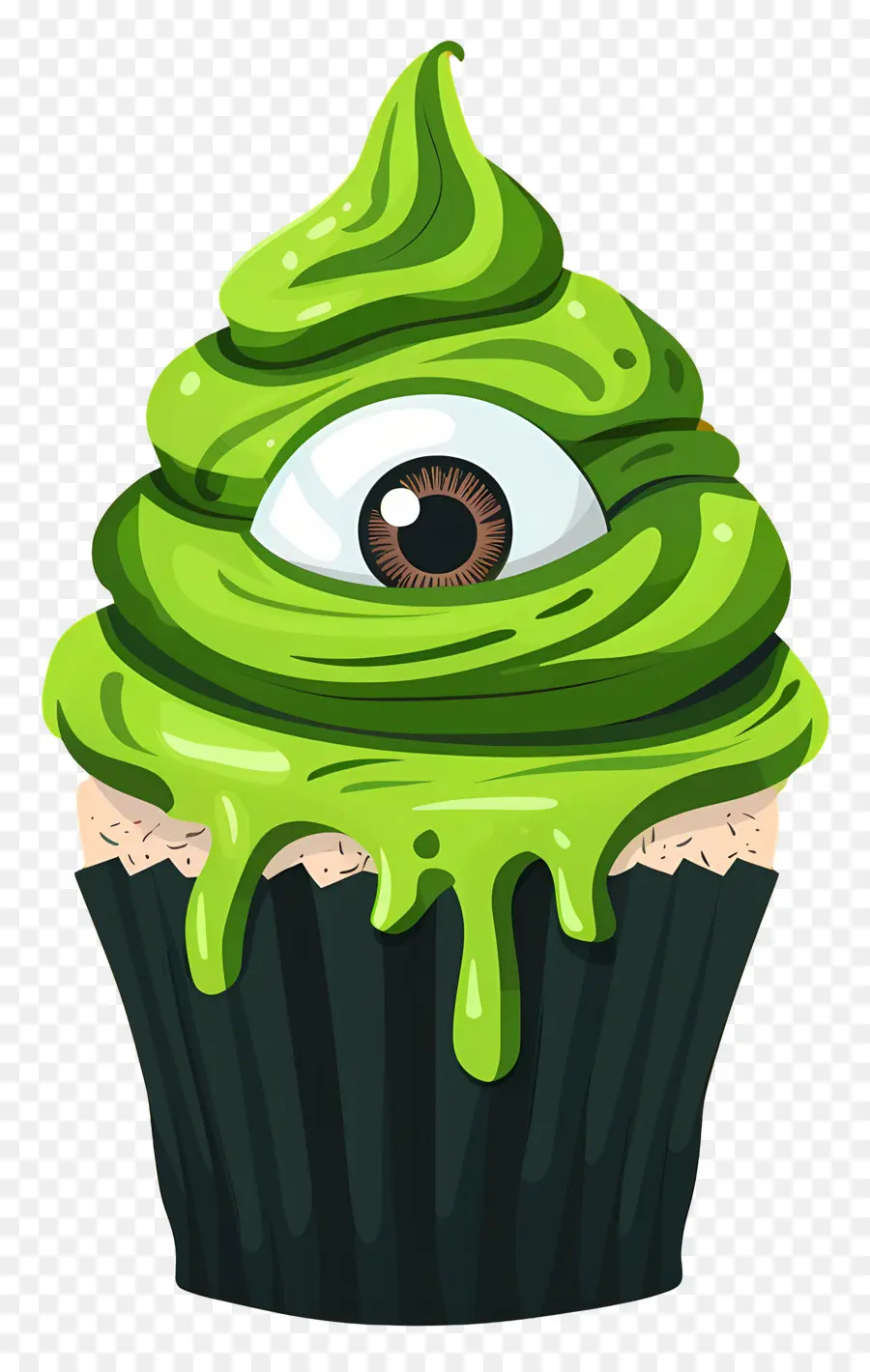 Petit Gâteau D'halloween，Petit Gâteau Monstre PNG