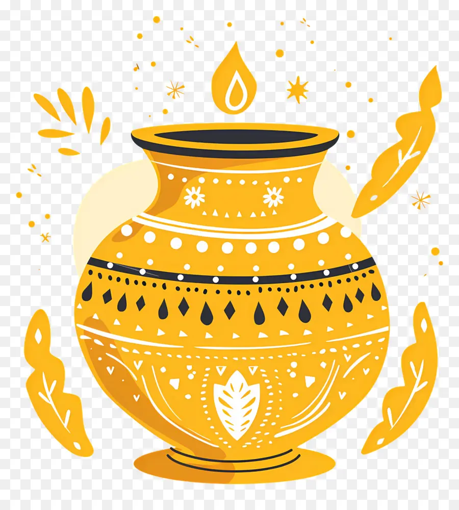 Pot Indien，Pot Décoratif PNG