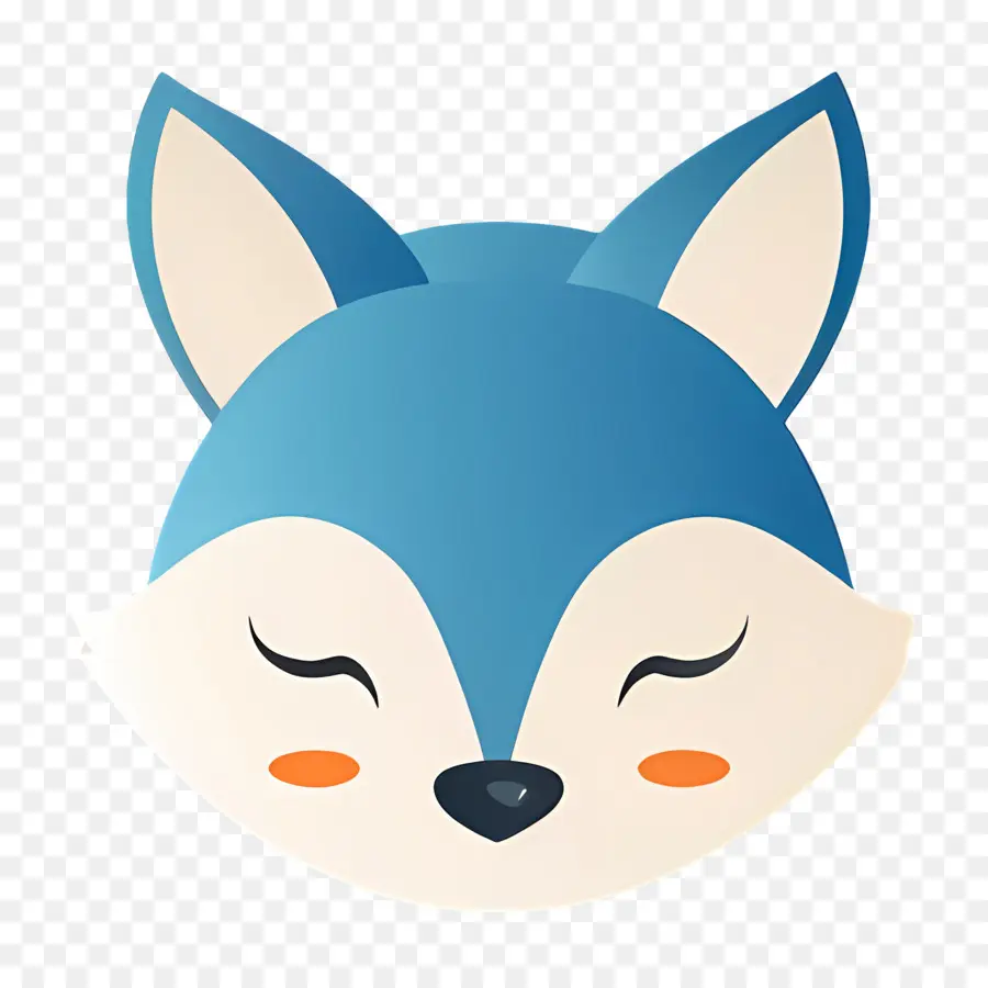 Tête De Loup，Emoji De Renard PNG