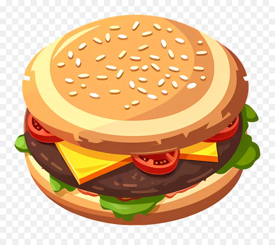 Burger De Boeuf，Sandwich PNG