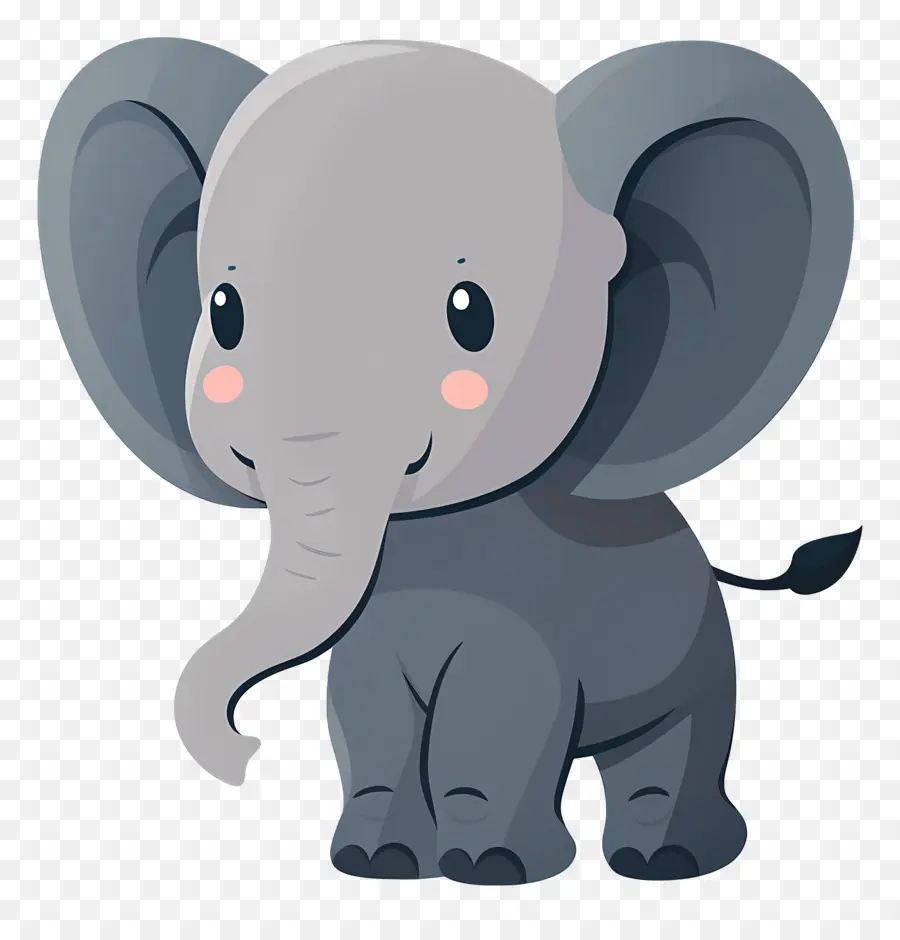 Éléphant Mignon，Dessin Animé PNG