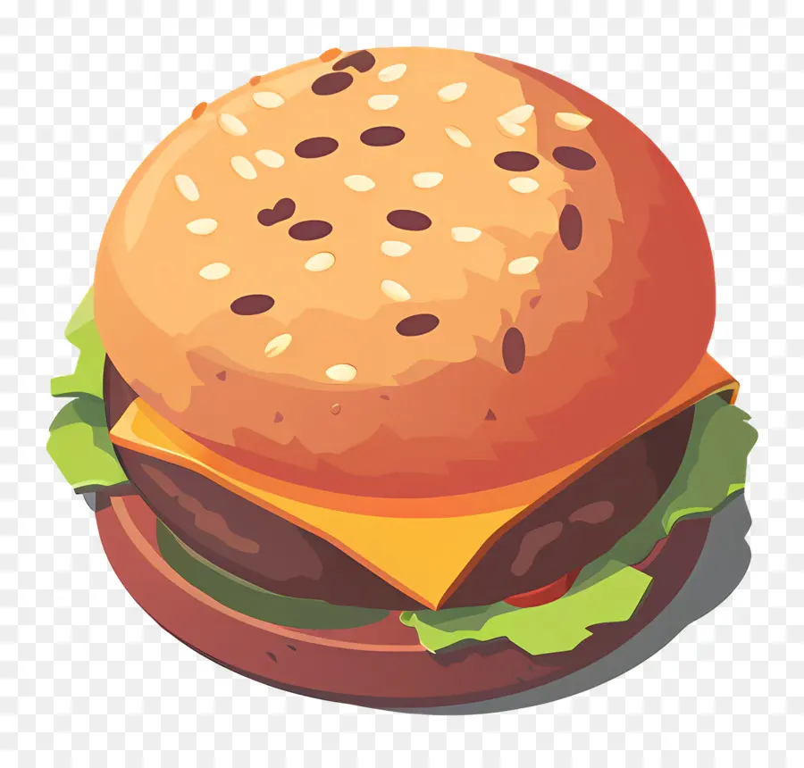 Burger De Boeuf，Hamburger PNG