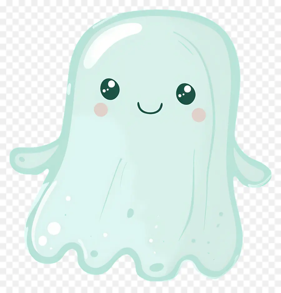 Fantôme De Dessin Animé，Méduse Mignonne PNG