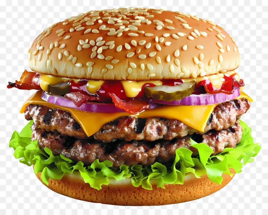 Burger De Boeuf，Hamburger PNG