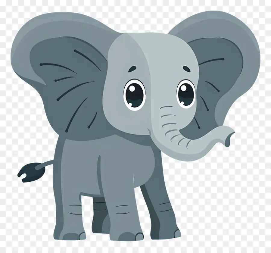 Éléphant Mignon，Dessin Animé PNG