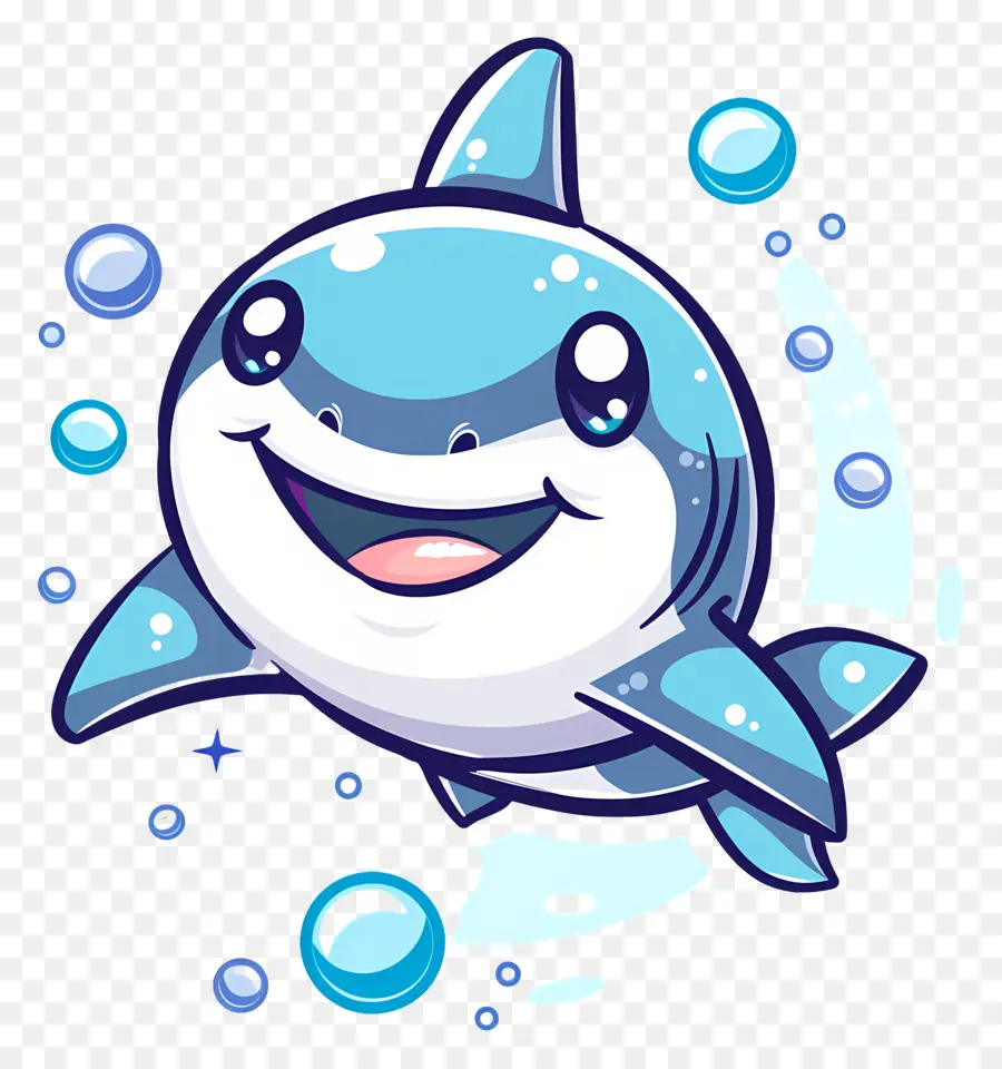 Requin Mignon，Requin Bleu Mignon PNG