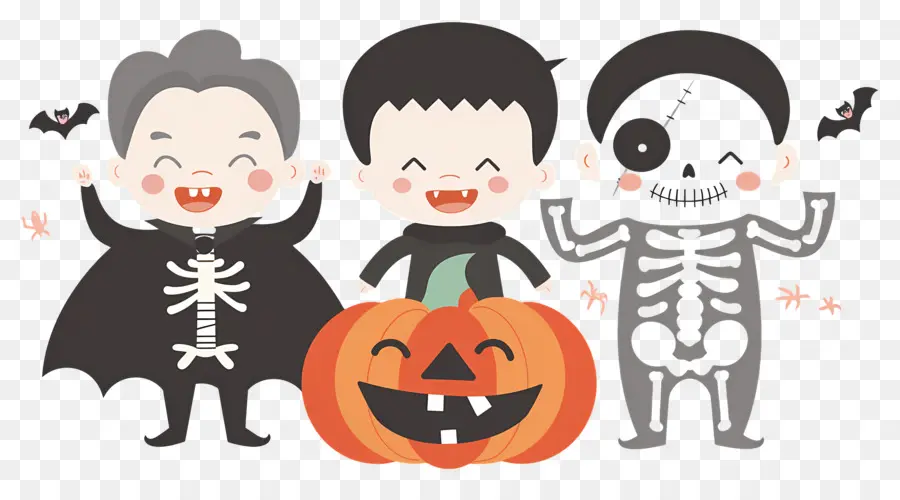 Enfants D'halloween，Personnages D'halloween PNG