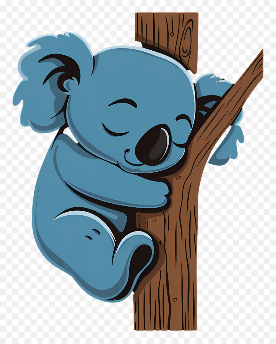 Koala Mignon，Koala Bleu PNG