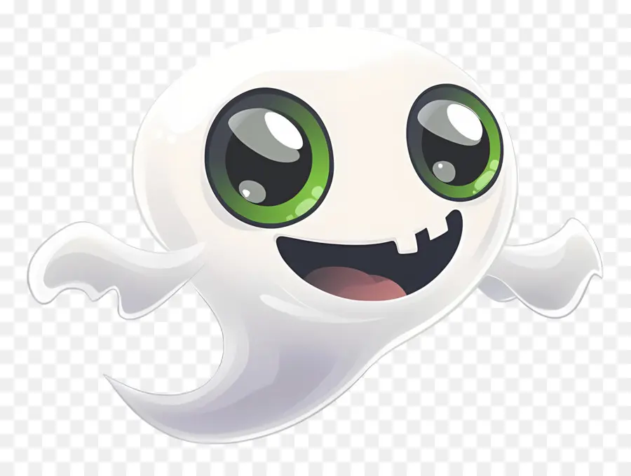 Fantôme De Dessin Animé，Fantôme Mignon PNG