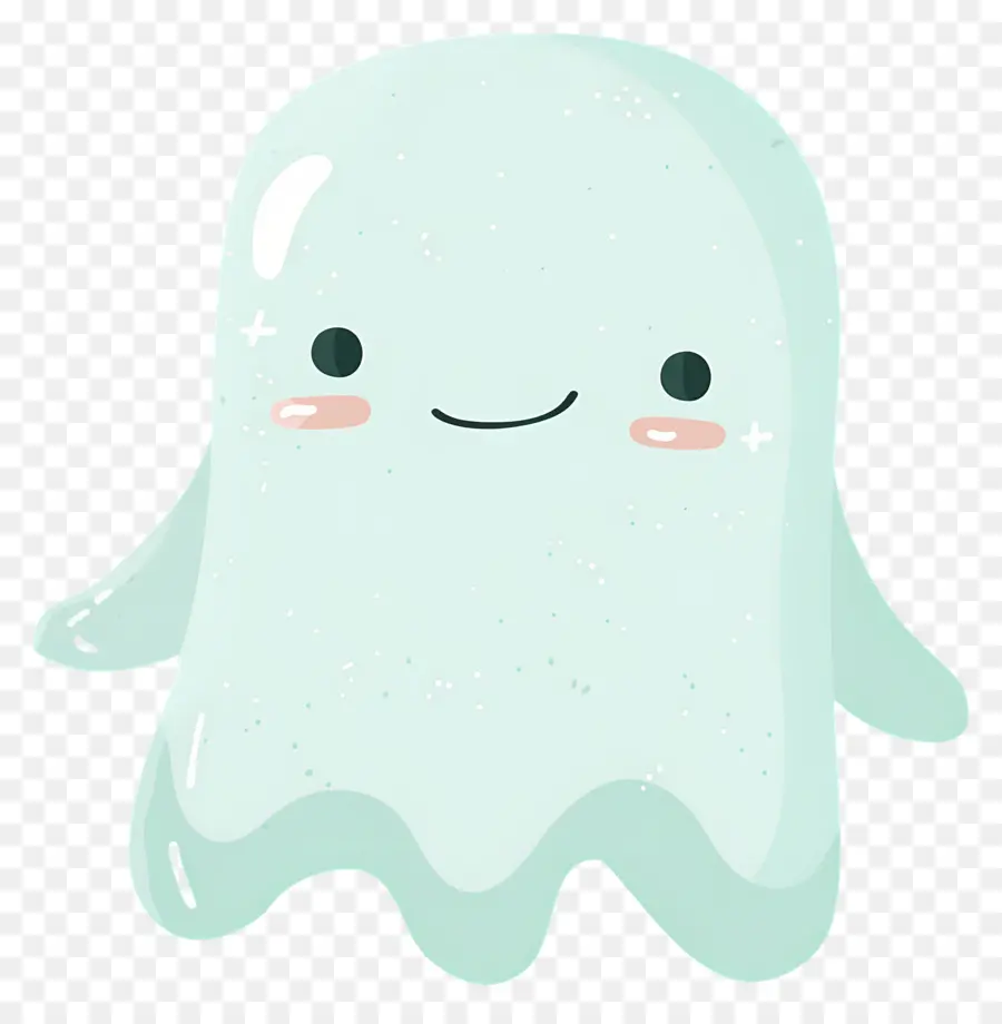 Fantôme De Dessin Animé，Fantôme Souriant PNG