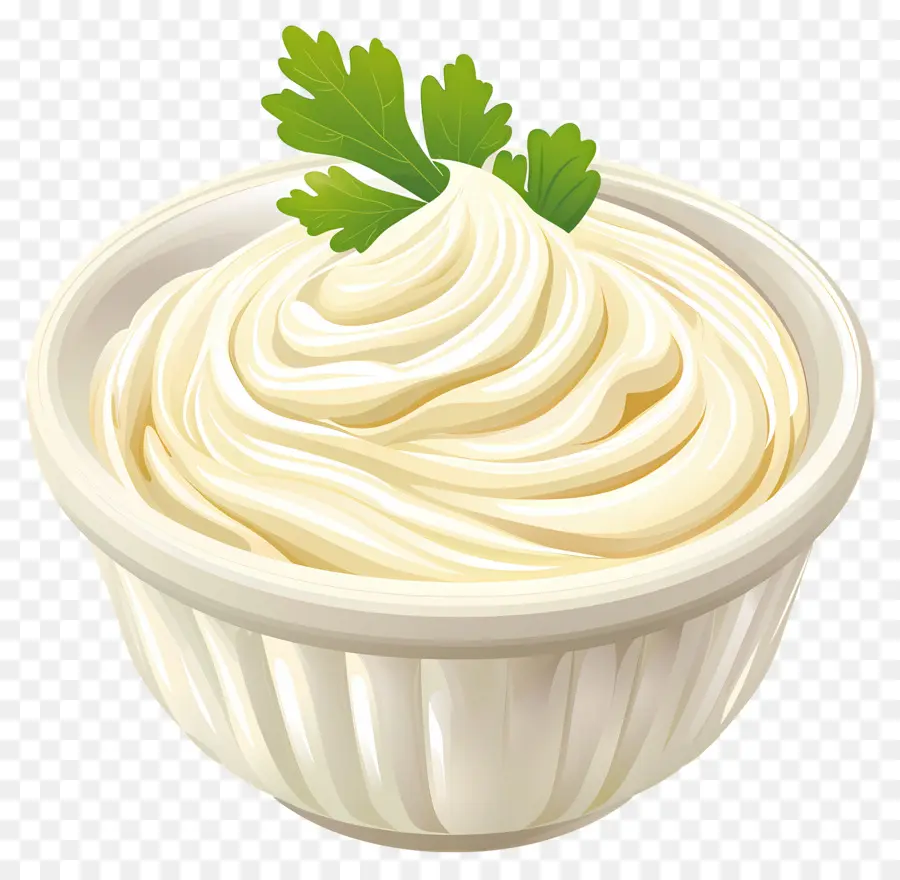 Bol De Mayonnaise，Sauce PNG