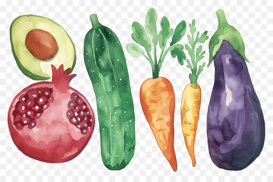 Fruits Et Légumes，Légumes PNG