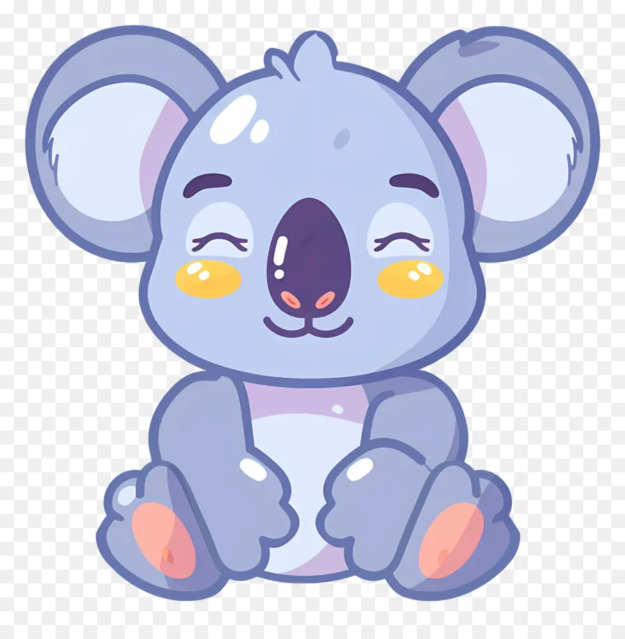 Koala Mignon，Koala Bleu PNG