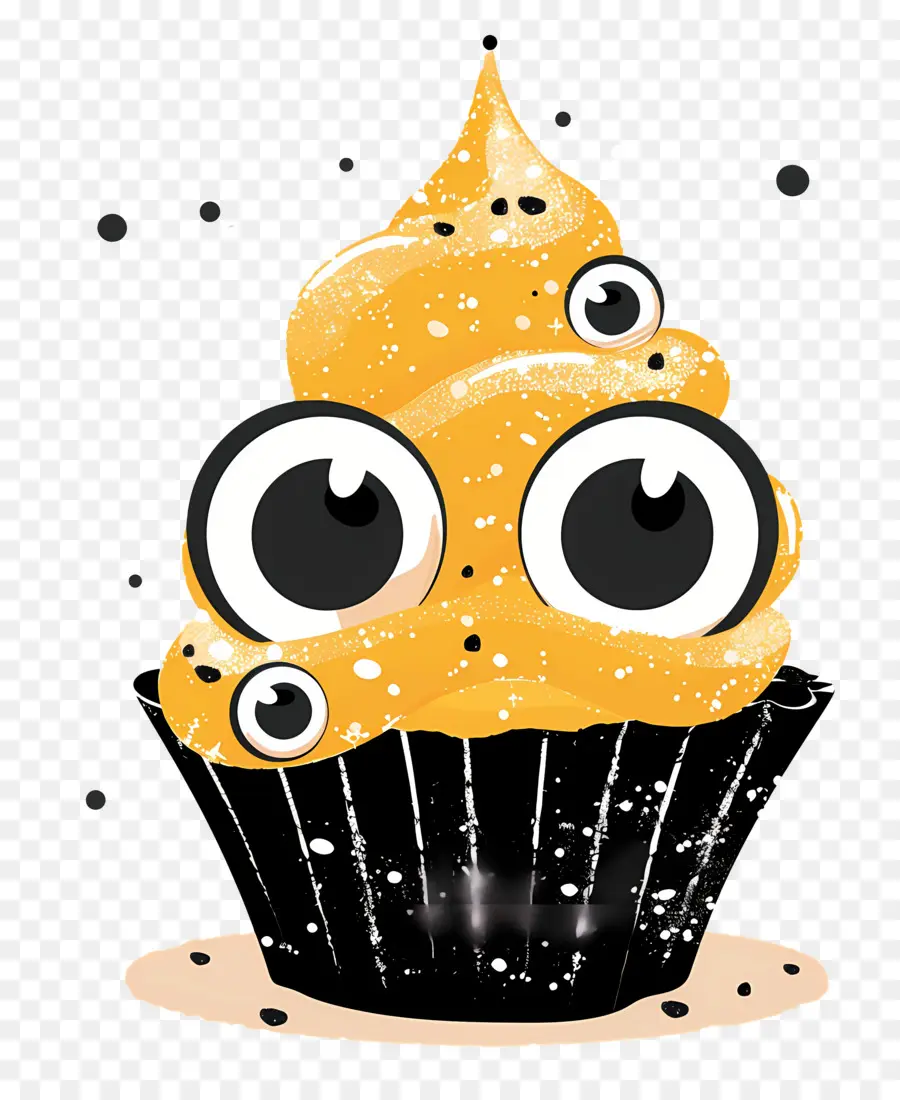 Petit Gâteau D'halloween，Petit Gâteau Monstre PNG