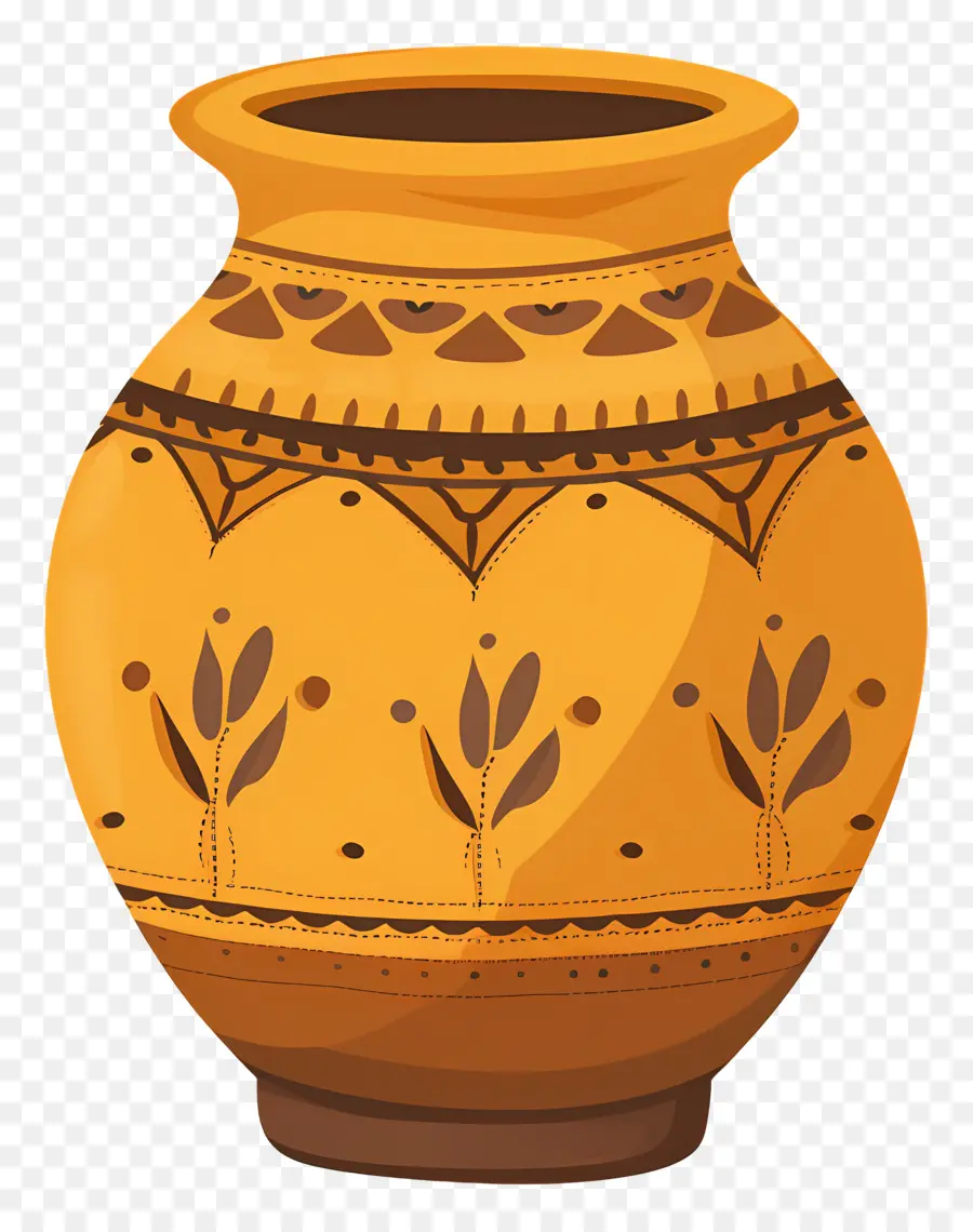 Pot Indien，Vase Décoratif PNG