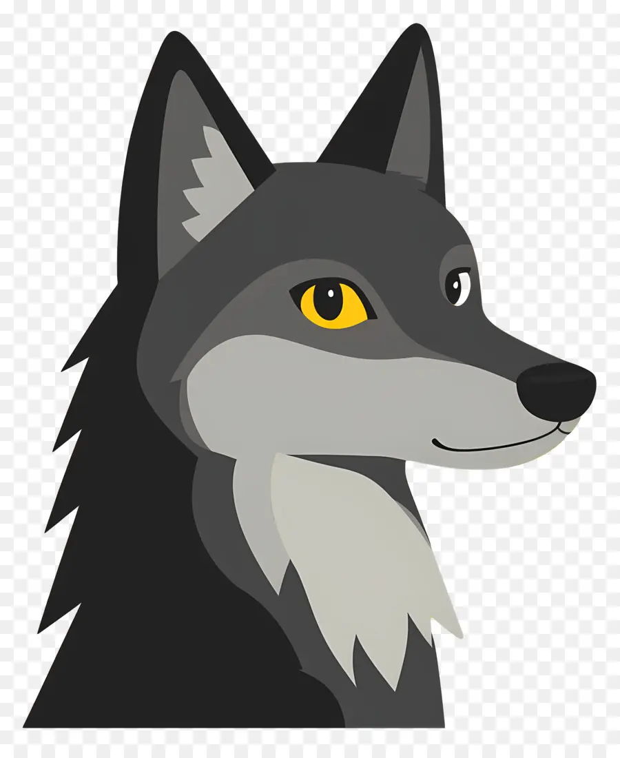 Tête De Loup，Loup PNG