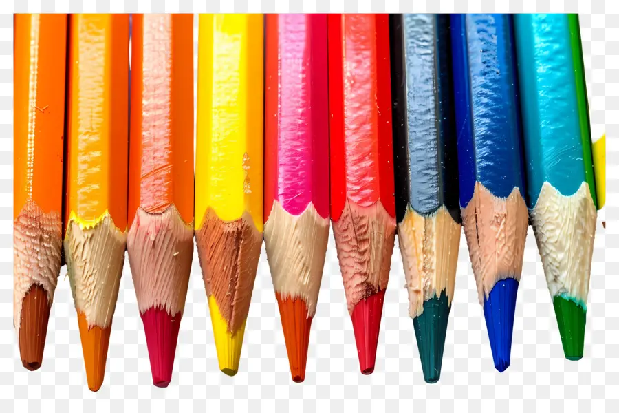 Crayons De Couleur，Crayons Colorés PNG