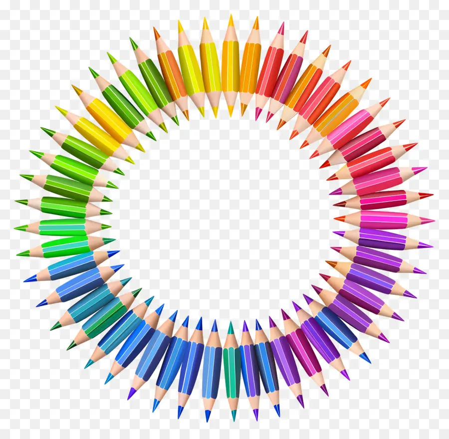 Crayons De Couleur，Crayons Colorés PNG