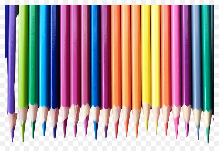 Crayons De Couleur，Dessin PNG