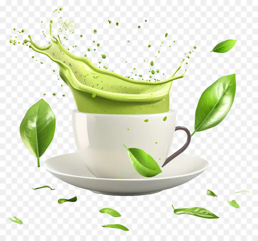 Thé Vert Matcha，Thé Vert PNG