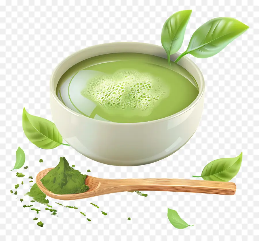 Thé Vert Matcha，Thé Vert PNG