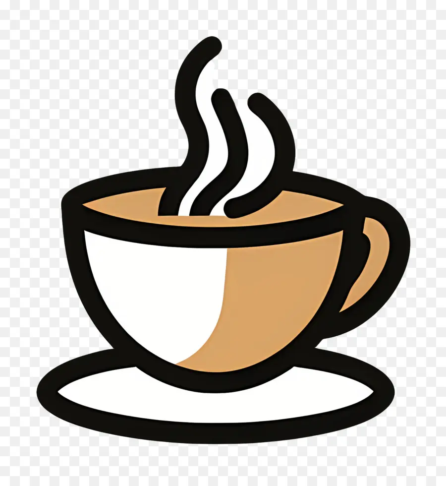 Logo Du Café，Coupe Jaune PNG