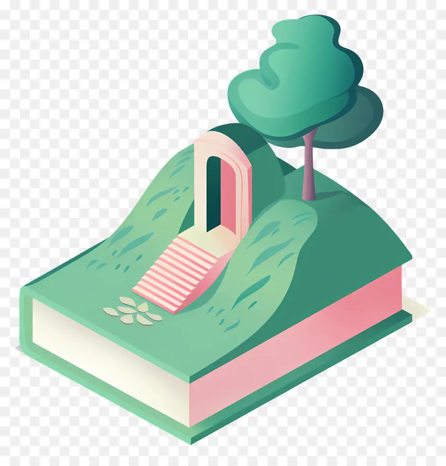 Logo Du Livre，Paysage De Livre PNG