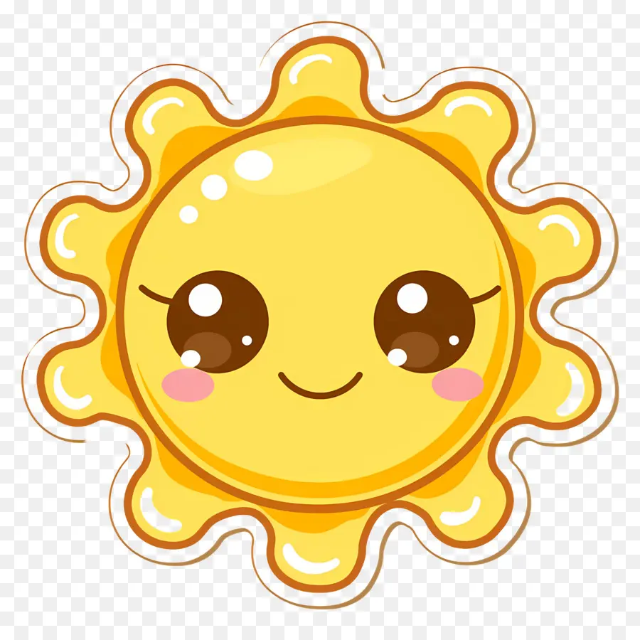 Soleil Kawaii，Soleil Mignon PNG