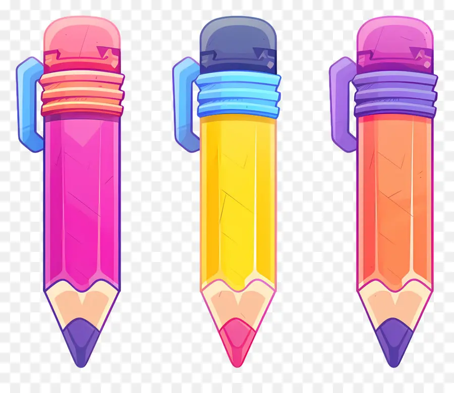 Crayons De Couleur，Dessin PNG